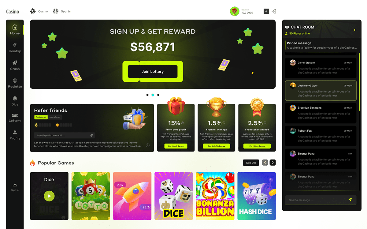 Pure Casino online casino